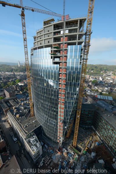 tour des finances à Liège